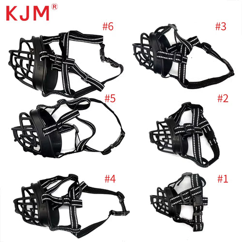 Wholesale Manufacturer Direct Pet Products Dog Mask Adjustable Leash Anti-Bite Pet Training Dog Muzzle