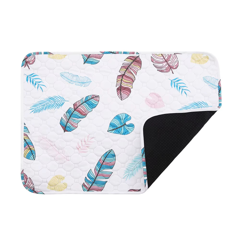 Reusable Puppy Pads Absorbent Dog Mats with Non-Slip Feature Washable Cloth Pee Pads