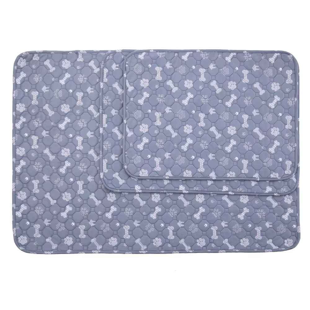 Reusable Puppy Pads Absorbent Dog Mats with Non-Slip Feature Washable Cloth Pee Pads