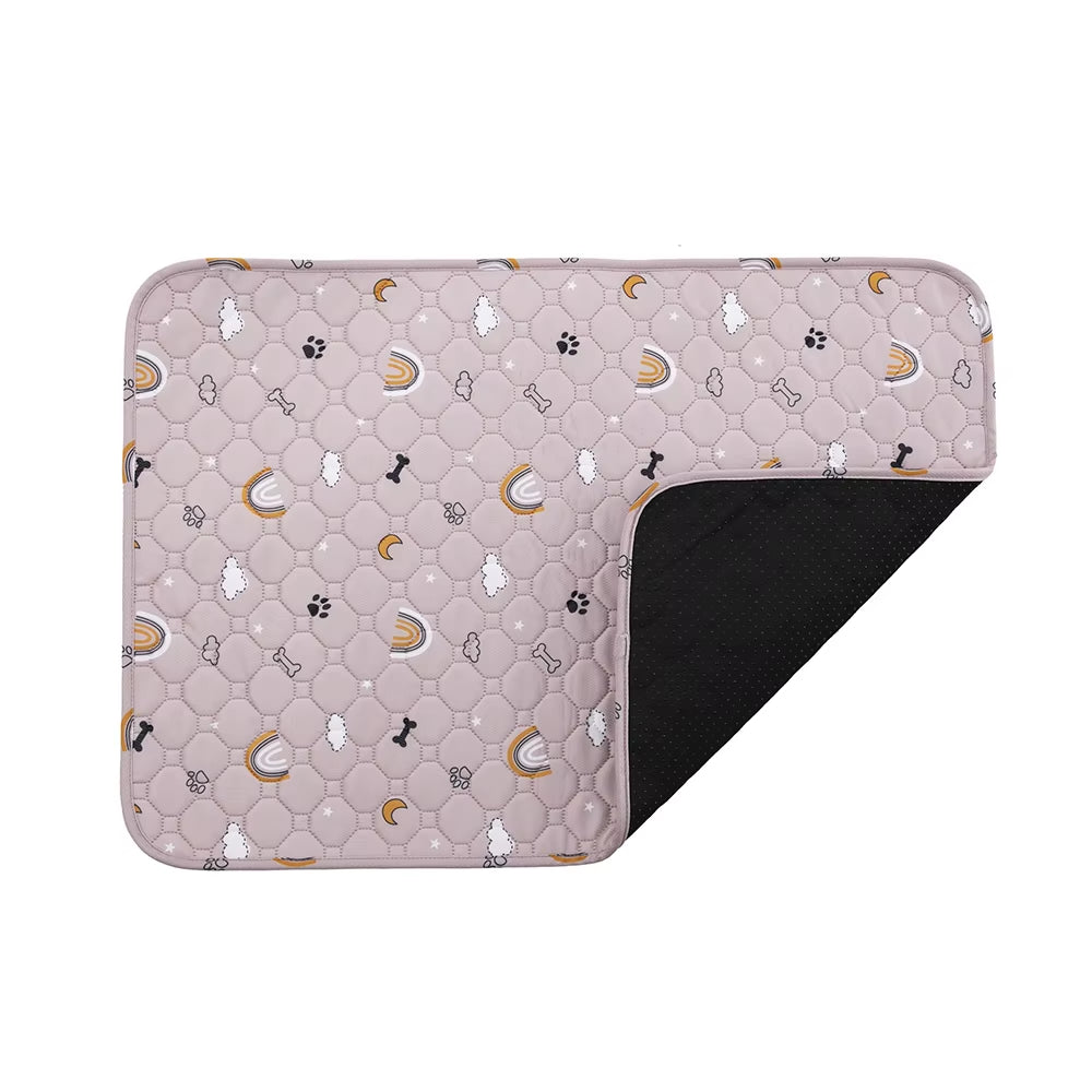 Reusable Puppy Pads Absorbent Dog Mats with Non-Slip Feature Washable Cloth Pee Pads