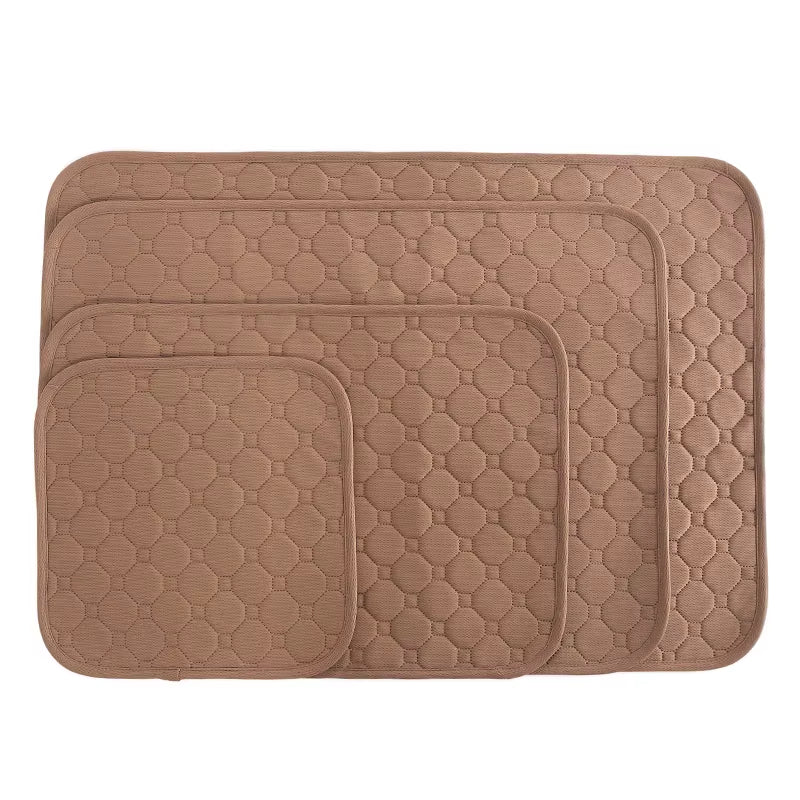 Reusable Puppy Pads Absorbent Dog Mats with Non-Slip Feature Washable Cloth Pee Pads
