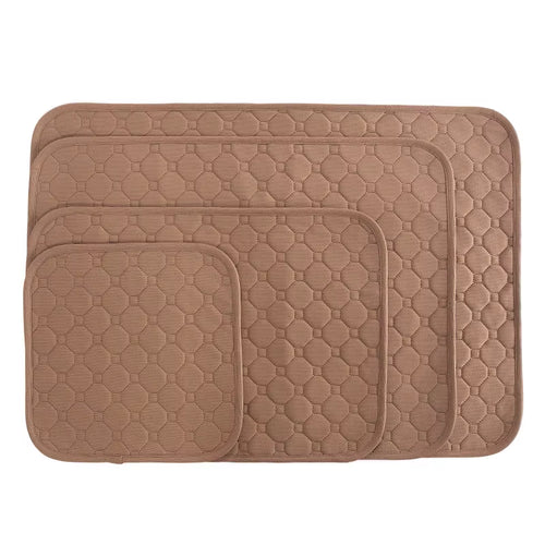 Reusable Puppy Pads Absorbent Dog Mats with Non-Slip Feature Washable Cloth Pee Pads